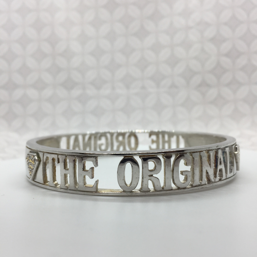 Noir DC comics Supergirl Superman bangle silver